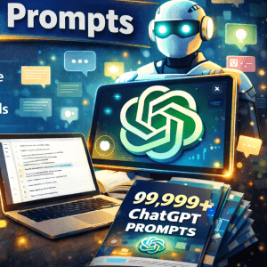 99999+ ChatGPT prompts - AI at your fingertips