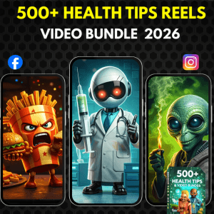 500+ Ai Health Reels Bundle
